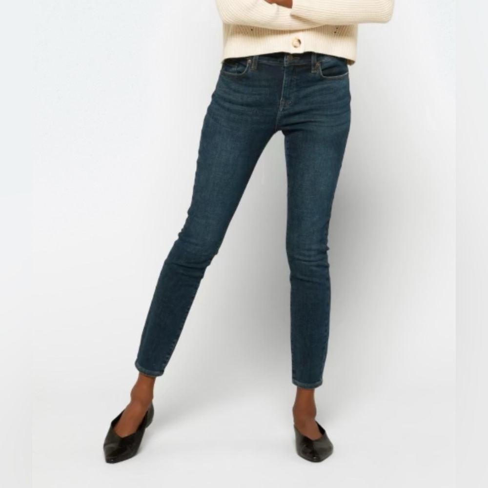 Cosmic Blue Love Skinny Jeans